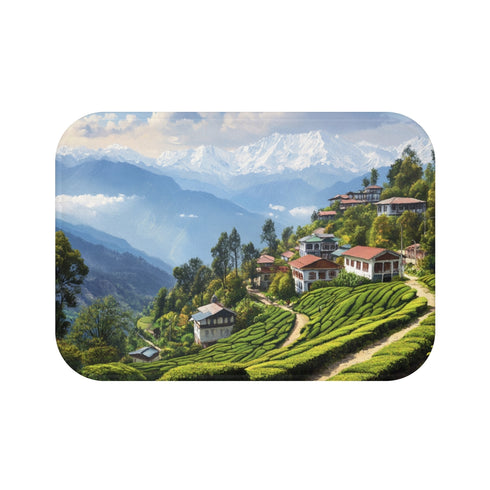 "Darjeeling Dream Bath Mat"