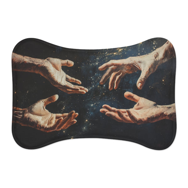 "Dark Void Hands Pet Mat"