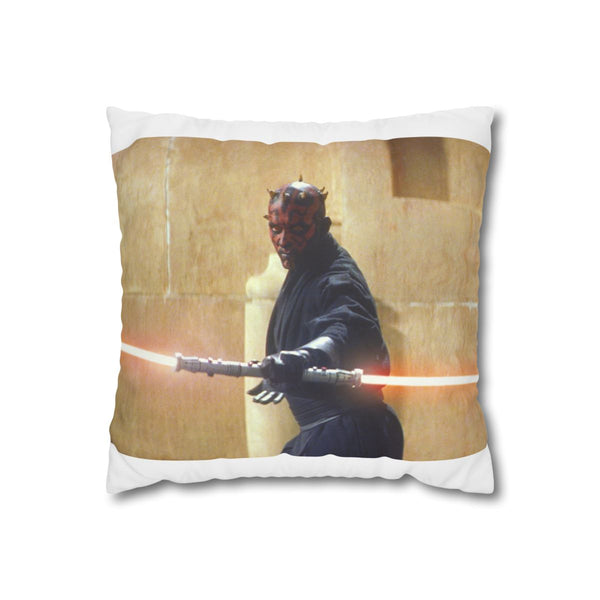 "Darth Maul Pillow Case: Unleash the Dark Side"