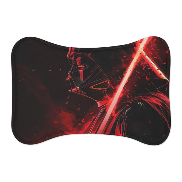 "Darth Vader Sith Pet Mat: Embrace the Dark Side"