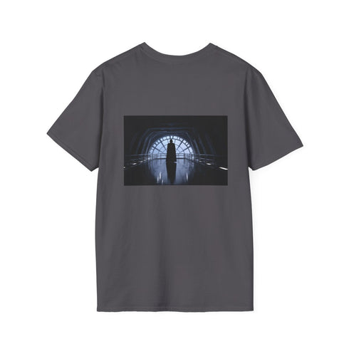 Darth Vader Standing on Death Star Galaxy T-shirt
