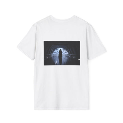 Darth Vader Standing on Death Star Galaxy T-shirt