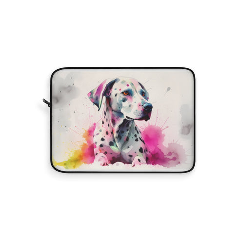 "Dashing Dalmatian Laptop Sleeve"