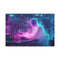 Data Ghost Drifting Through Abandoned La — 24×16 Canvas Wall Art — Front Gallery-Wrapped Canvas View