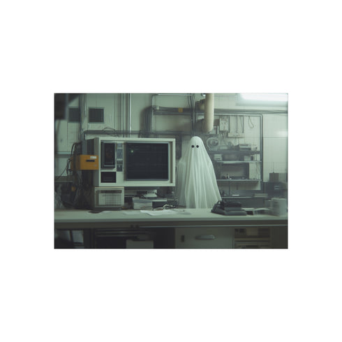 Data Ghost Haunting Abandoned LA