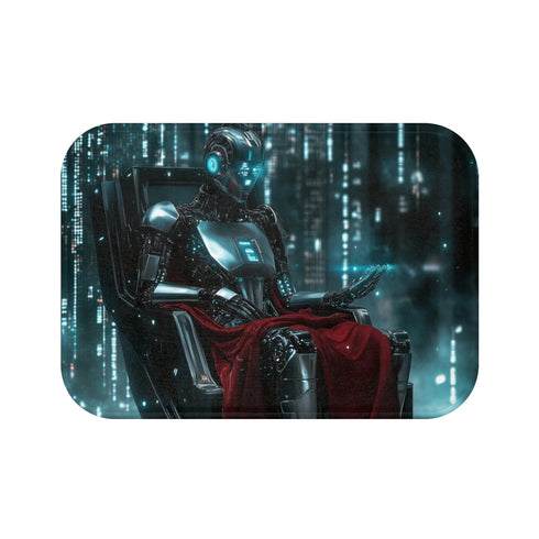 Data Throne Bath Mat Robot