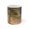 "Dawn Serenity Forest Lake Mug"