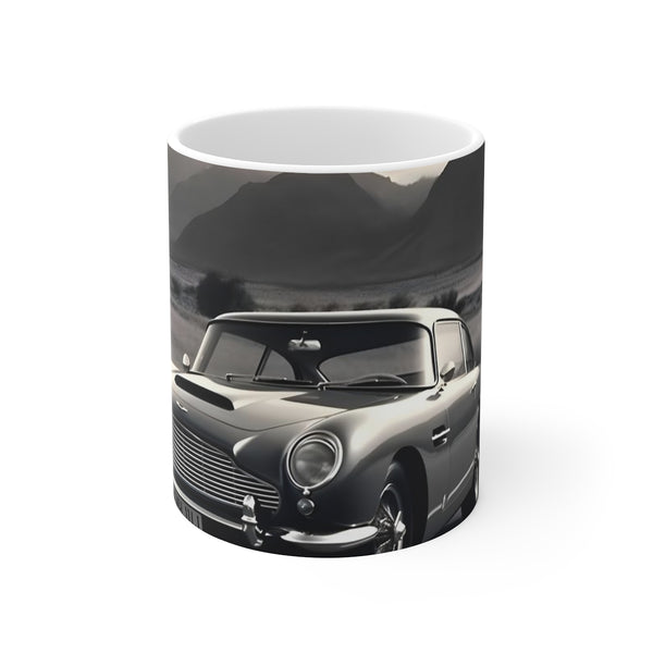 "DB5 Speedster Coffee Mug: Fuel Your Day with Style"