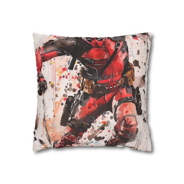 "Deadpool Dreams Pillow Case: Sleep with the Merc with a Mouth!"