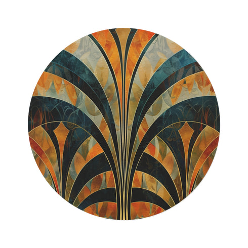 "Deco Dreams Round Rug"