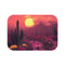 "Desert Bloom Triple Suns Bath Mat"