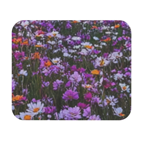 Desert Blooms Mouse Pad Purple & Pink Paradise