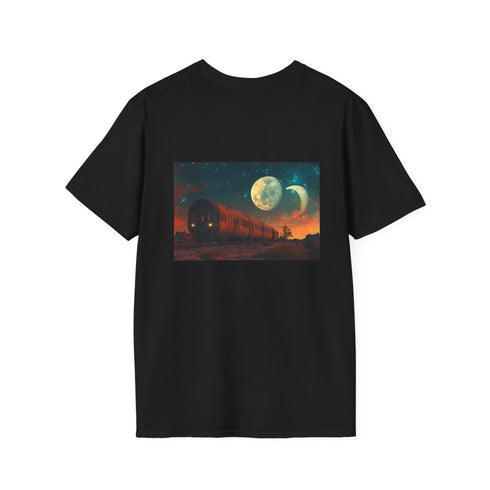 Desert Caravan Giant Moon T-Shirt
