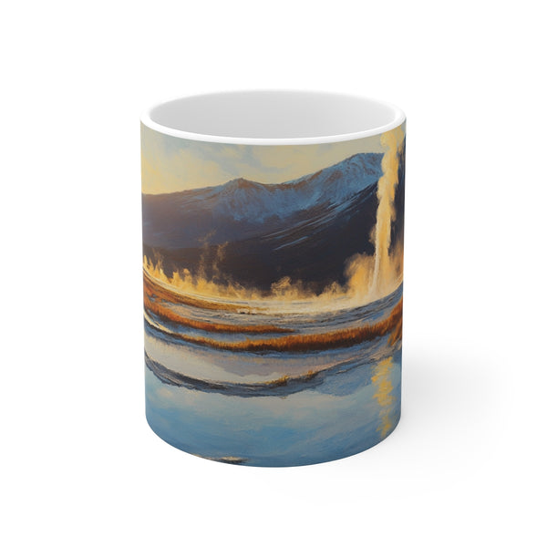 "Desert Geyser Blast Coffee Mug"