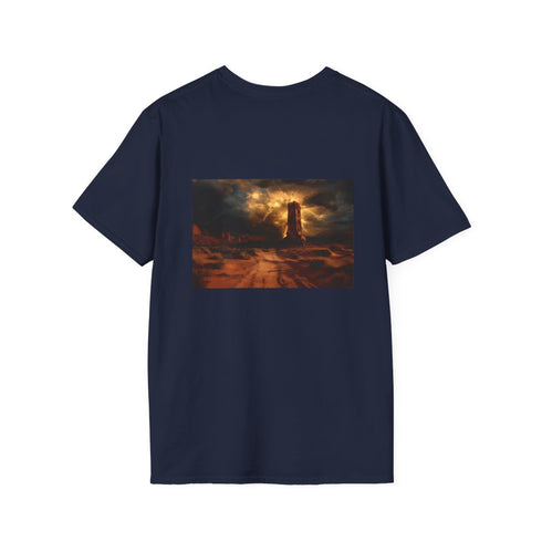 Desert Lightning Tower Carved Tee