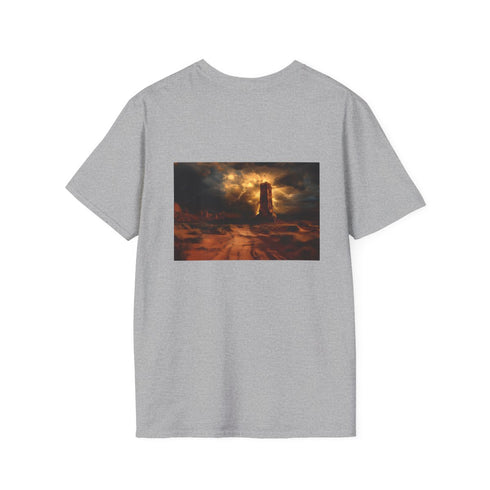 Desert Lightning Tower Carved Tee