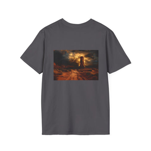 Desert Lightning Tower Carved Tee