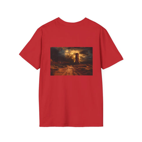 Desert Lightning Tower Carved Tee