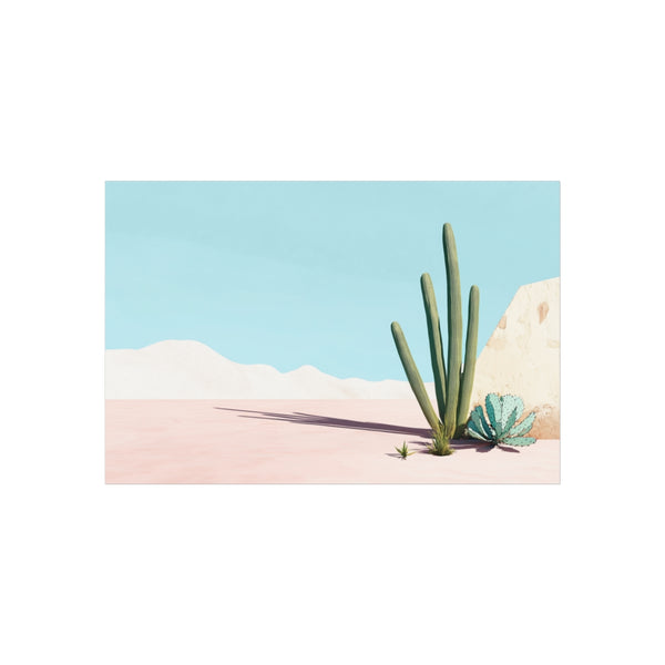 Desert Minimalism: Sharp Shadow Art