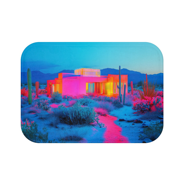 Desert Mirage Neon Palace Bath Mat