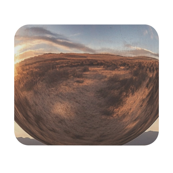 Desert Sphere Mouse Pad Rustic Elegance