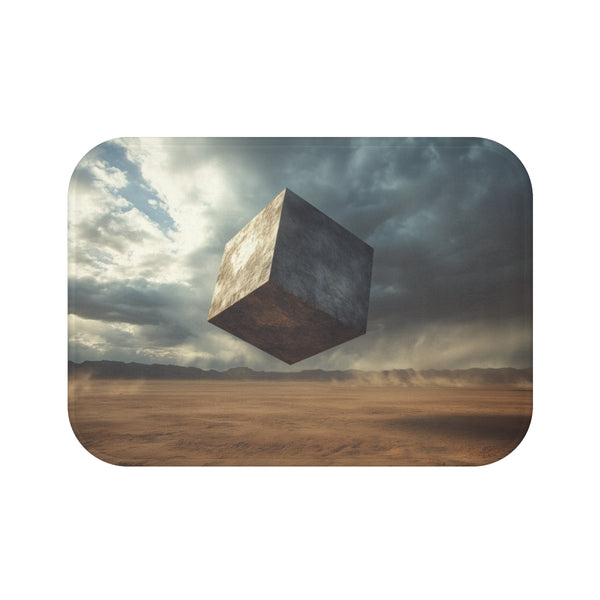 "Desert Storm Bath Mat Tesseract"