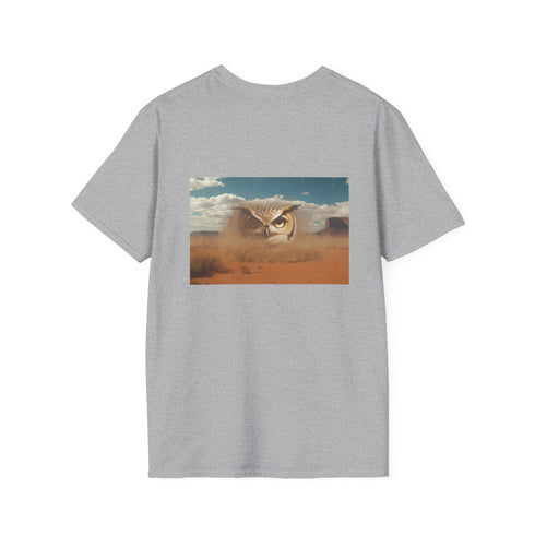 Desert Wind Owl Face T-Shirt