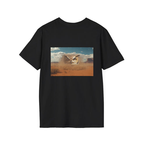 Desert Wind Owl Face T-Shirt