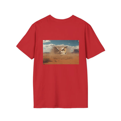 Desert Wind Owl Face T-Shirt