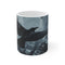 "Desolate Cityscape Crow Mug"