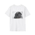 Diamond Skull Graphic Tee Shirt