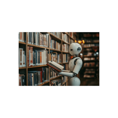 Digital Archives: Robot Librarian Poster