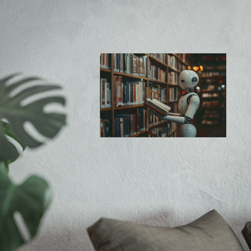 Digital Archives: Robot Librarian Poster