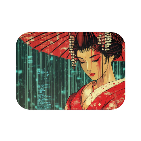 "Digital Geisha Bath Mat Collection"