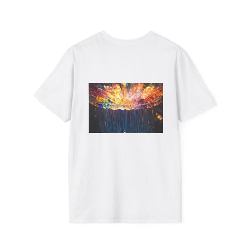 Digital Light Fountain T-Shirt Design