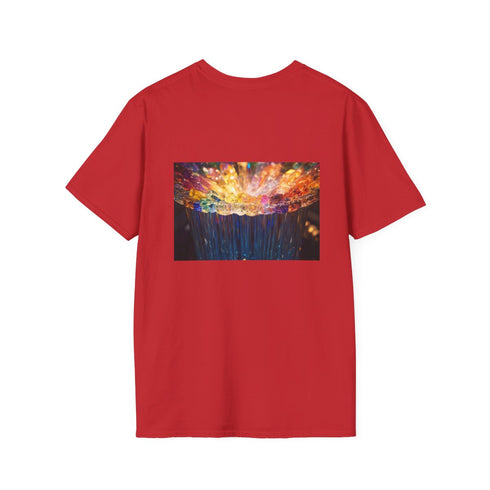 Digital Light Fountain T-Shirt Design