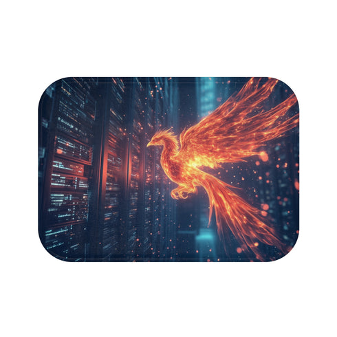 "Digital Phoenix Bath Mat Online"