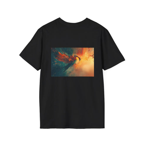 Digital Phoenix Rebirth Graphic Tee