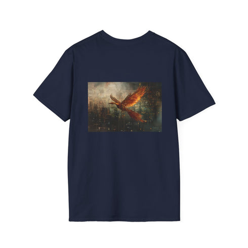 Digital Phoenix Urban Skyline Shirt