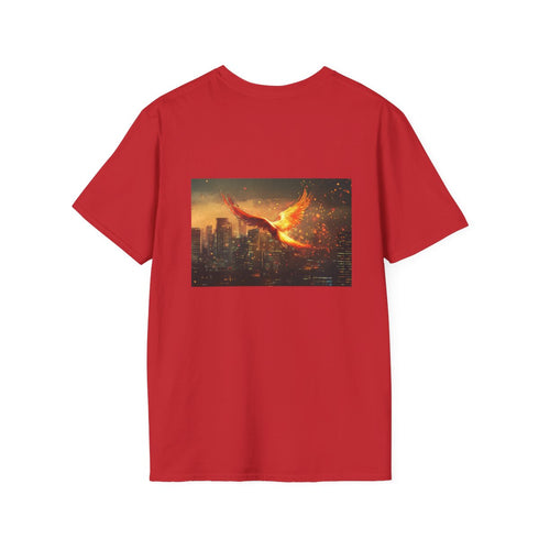 Digital Phoenix Urban Skyline T-Shirt