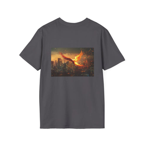 Digital Phoenix Urban Skyline T-Shirt