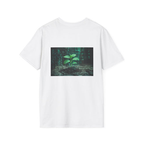 Digital Plant Growth Graphic Tee