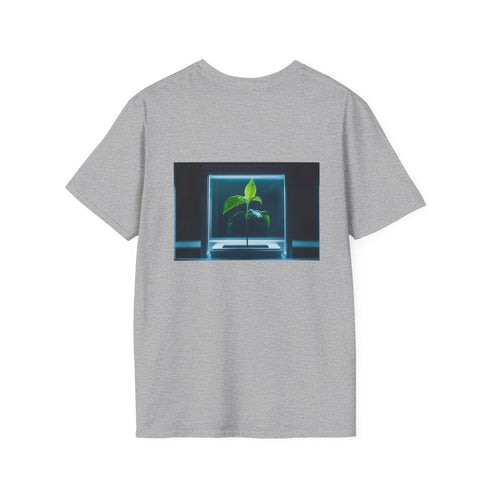 Digital Plant Growth T-Shirt Design