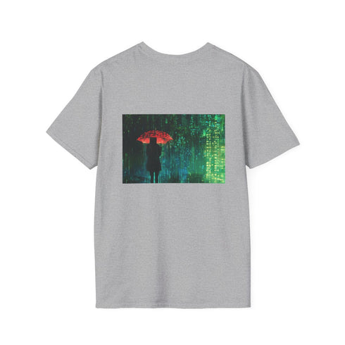 Digital Rain Binary Code Tee.