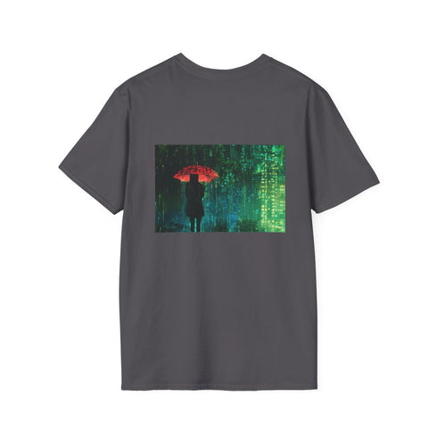 Digital Rain Binary Code Tee.