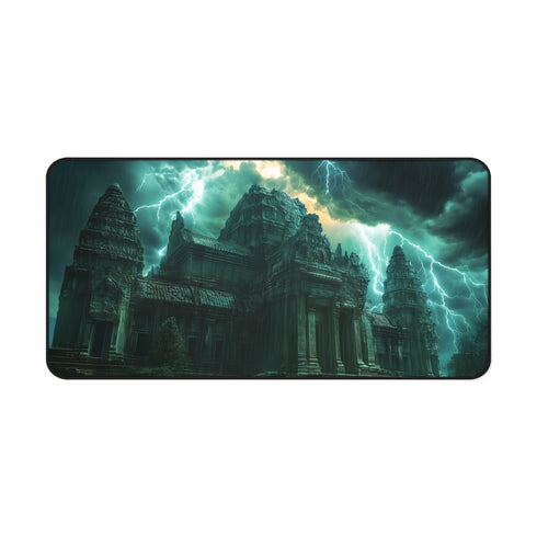 Digital Storm Desk Mat Ancient Temple