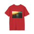 Digital Waterfall Skyline Tee Shirt