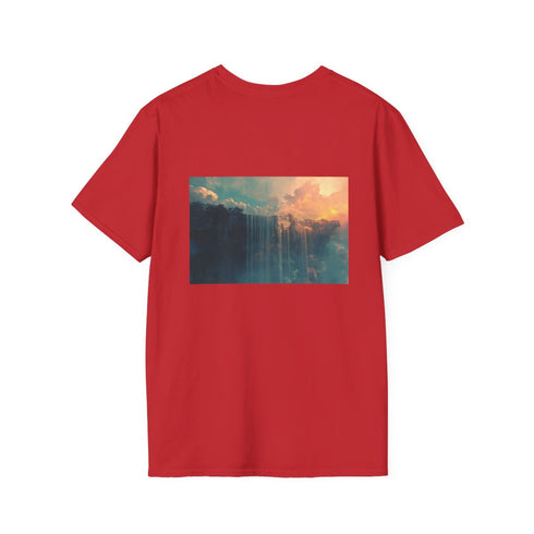 Digital Waterfall Skyline Tee