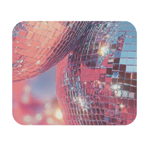 Disco Ball Dance Floor Mouse Pad