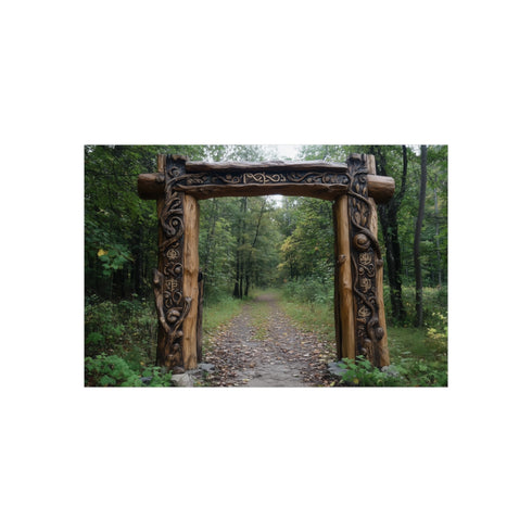 "Discover Enchanted Forest Gate Runes"